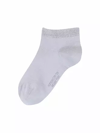 HUDSON | Chaussettes sneaker RELAX FINE argent | grau